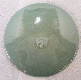 Red Wing Pottery 7 - 1/2 Inch Vintage Green Lid