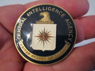 Vintage Central Intelligence Agency Challenge Coin - Sccc