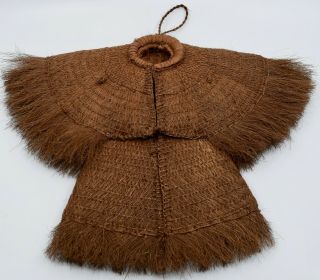 Chinese Coconut Fiber Baby Or Monkey Raincoat Finely Woven Unique & Unusual