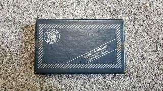Smith & Wesson Box For Model 32 Vintage Includes Waxed Paper Wrap