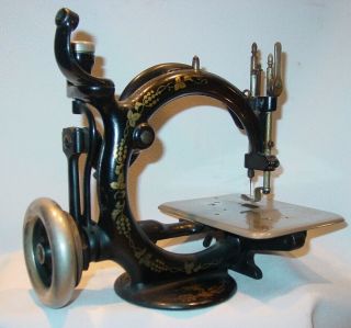 Old C1883 Willcox & Gibbs Sewing Machine