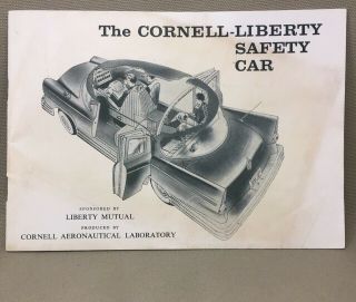 Cornell - Liberty Safety Car Experimental Prototype Safety Concept 1957 Vintage