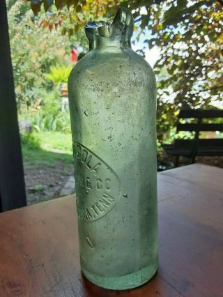 Coco Cola Hutchinson bottle Chattanooga Tennessee old vintage antique Coca Cola 3