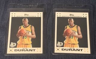 2007 - 08 Kevin Durant Rookie - Psa,  Bgs? Future Hof Investment