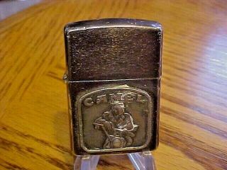 Vintage Zippo Viii Bradford Pa.  Usa Camel Cigarette Tobacco Lighter