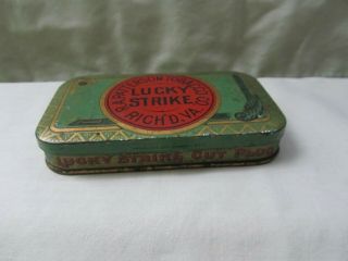Vintage Patterson Tobacco Co.  Lucky Strike Tin / / Cut Plug