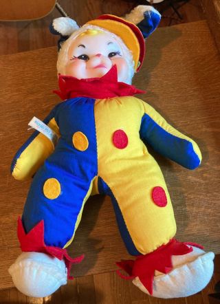Vintage Rushton Star Creation Doll - Rabbit/clown Outfit - Plastic Face - Atlanta,  Ga.