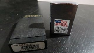 Zippo Boxed 29 Cent Stamp Mount Rushmore 1999