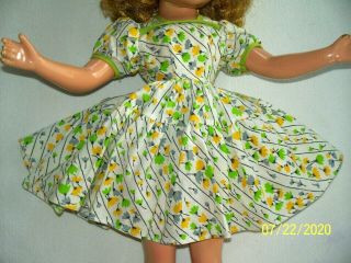 Vintage Doll Dress For 18 Inch Cissy Miss Revlon R&b Toni Sweet Sue