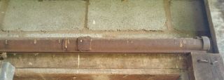 000 Awesome Antique Metal Sliding Rolling Barn Door Rail 100 Years Old Reclaimed 3