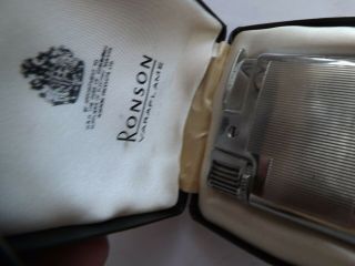 A Vintage Boxed Ronson Varaflame Lighter