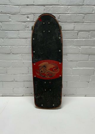 Vintage 1978 Powell Peralta Skateboard,  Bottom Sword & Skull Dragon Top Awesome