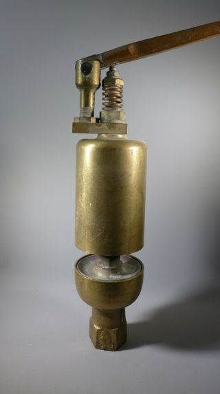 LARGE VINTAGE HEAVY BRASS LIVE STEAM TRACTION ENGINE TRAIN WHISTLE 2