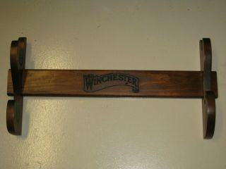 Vintage Winchester Rifle Rack With Problems