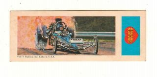 Vintage 1973 Nabisco Sugar Daddy Speedway Card 13 Chrysler Rail