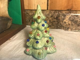 Vintage Glenview Mold Light Up Christmas Village Tree