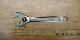 Vntg Proto Los Angeles 710 - S,  10 " Adjustable Wrench,  Owner 