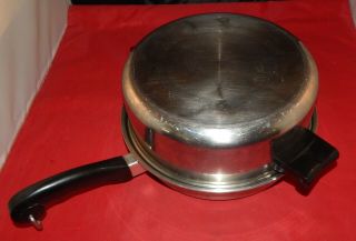 Vintage Saladmaster 18 - 8 Tri Clad Stainless Steel 11 " Dome Cover