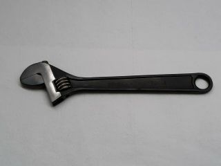 Vintage Utica Tools 8 " Adjustable Wrench 90 - 8 Forged Alloy Steel Made In U.  S.  A