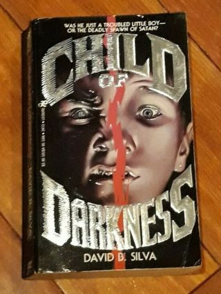 Child Of Darkness By David B.  Silva (paperback,  1986) Vintage Horror