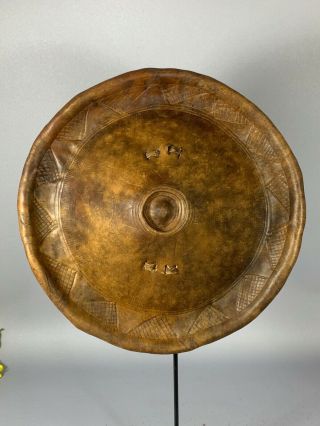 180911 - Tribal African Ethiopian Amhara Shield - Ethiopia