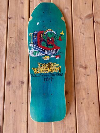 Craig Johnson Mini Alva Skateboard,  Vintage,  80’s,  Collectible,  NOS 3