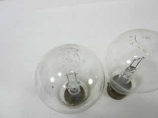 2 Vintage Ge Railroad Signal Light Bulbs 18w 10 Volt