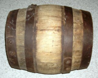 Antique Löwenbräu München Oak Wood Stave Beer Keg Barrel c.  1900’s Germany 3