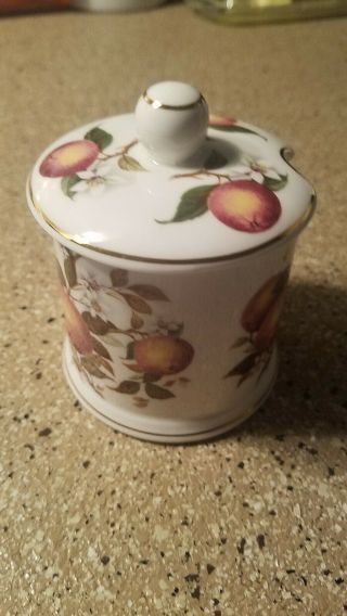 Vintage Fortnum & Mason Porcelain Fruit/jam/ Jelly Jar - England