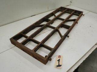 Vintage Craftsman Cast Iron Table Saw Extension Wing 1