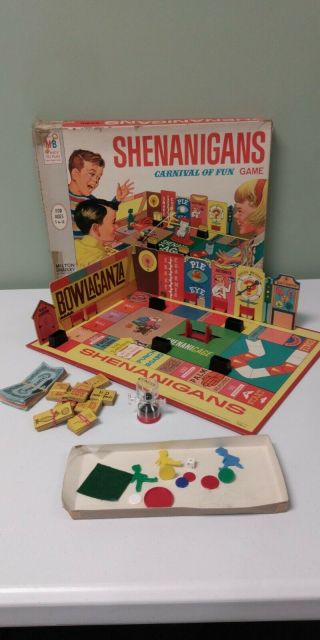 Vintage Milton Bradley Shenanigans - 1964