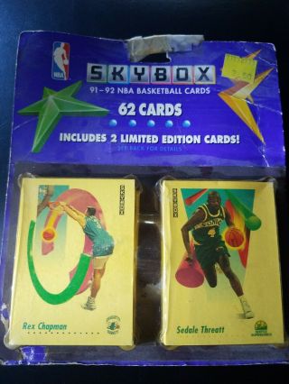 Vintage 1991 - 1992 Skybox Hanger Pack Of 62 Cards