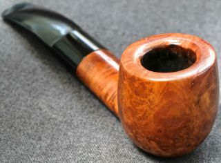 Lovely S15 Old Briar Slightly Bent 9mm BriarPot,  oval shank and stem 3