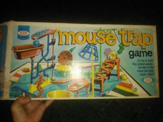 Vintage Ideal - 1970s Mouse Trap Board Game