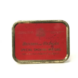 Vintage Benson & Hedges Cigarette Tobacco Tin Empty Australian Made 404