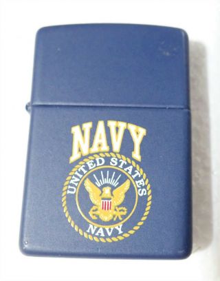 1997 Vintage Vtg Us Navy Military Zippo Lighter Unfired