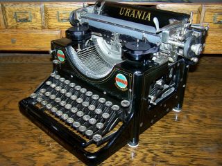 Antique 1926 Uranina Vintage Model 6 Typewriter - Made In Germany