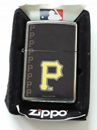Zippo Pittsburgh Pirates Re - Fillable Windproof Lighter Mlb