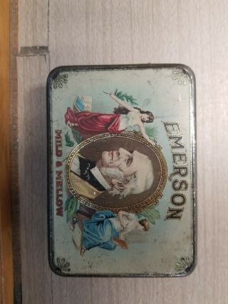 Vintage Rare Emerson Cigar Tin