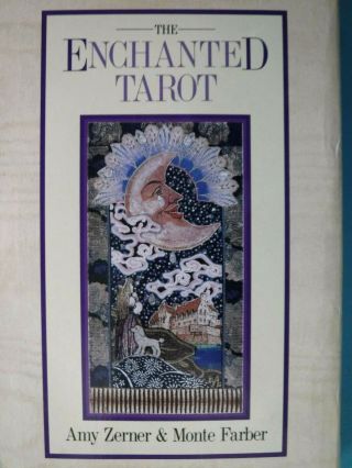 Vtg The Enchanted Tarot By Amy Zerner Fortune - Telling Divination Oracle 78 Cards