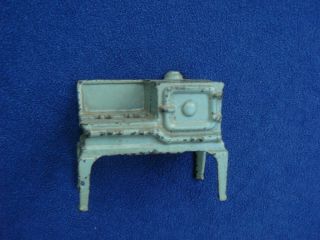 Antique Doll House Cast Iron Cook Stove 2 3/4 "