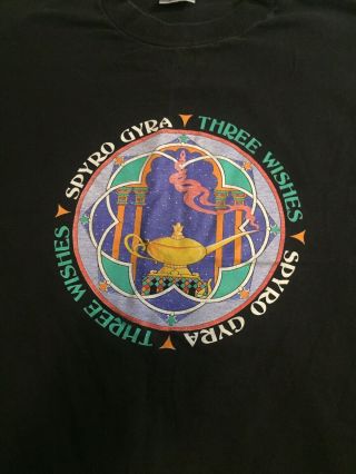 Spyro Gyra Oneida (xl) T - Shirt Vintage Band Three Wishes Concert Genie Lamp