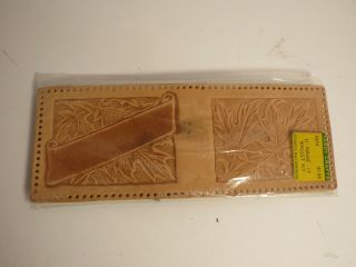 Tandy U - Name - It Wallet Kit 1033 Leather Crafts Vintage Complete 2