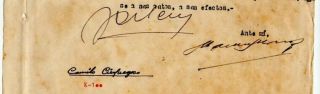 1959 document Signed by Camilo Cienfuegos comandant Cuban Revolution 2
