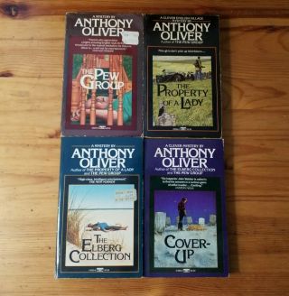 Vintage Anthony Oliver Paperback Book Mystery Clever Pew Group