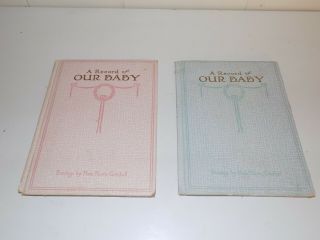 Vintage Baby Record Book 1922 1926