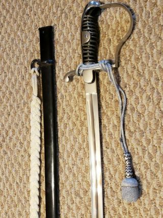 Antique Wwi German Prussian Imperial Nco Officers Sword Weyersberg & Co Solingen