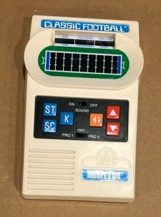 Mattel Classic Football 2000 Vintage Handheld Game