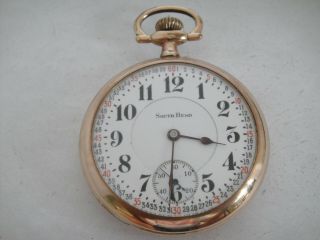 223 The Studebaker South Bend - 17J adjusted 5 pos 16s pocket watch South Bend Cs 2