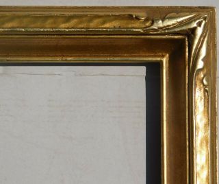 Vintage Carved Gold Leaf Frame Newcomb Macklin Style,  Fits 22 X 28 Painting